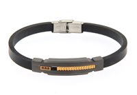 Bracciale Hornet Uomo in Gomma BR3-95 - BR3-95